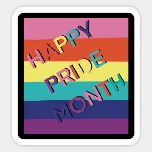 Pride Month Sticker